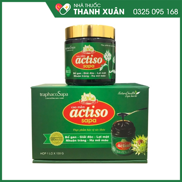 Cao mềm Actiso Sapa thanh  nhiệt, giải độc, mát gan